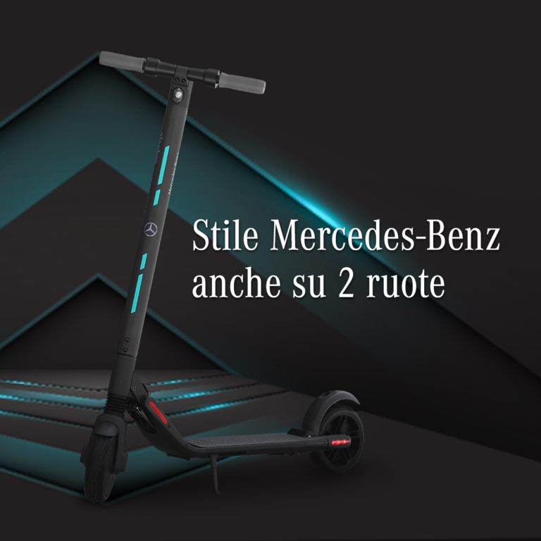Mercedes-Benz: Monopattino Elettrico Ninebot Segway ES2