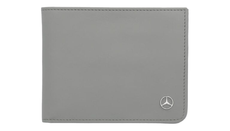 Mercedes-Benz: Portafoglio con stemma in pelle